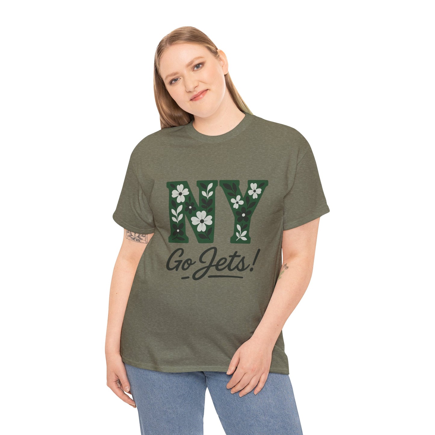 NY Go Jets Unisex Tee | Game Day Sports Fan Apparel