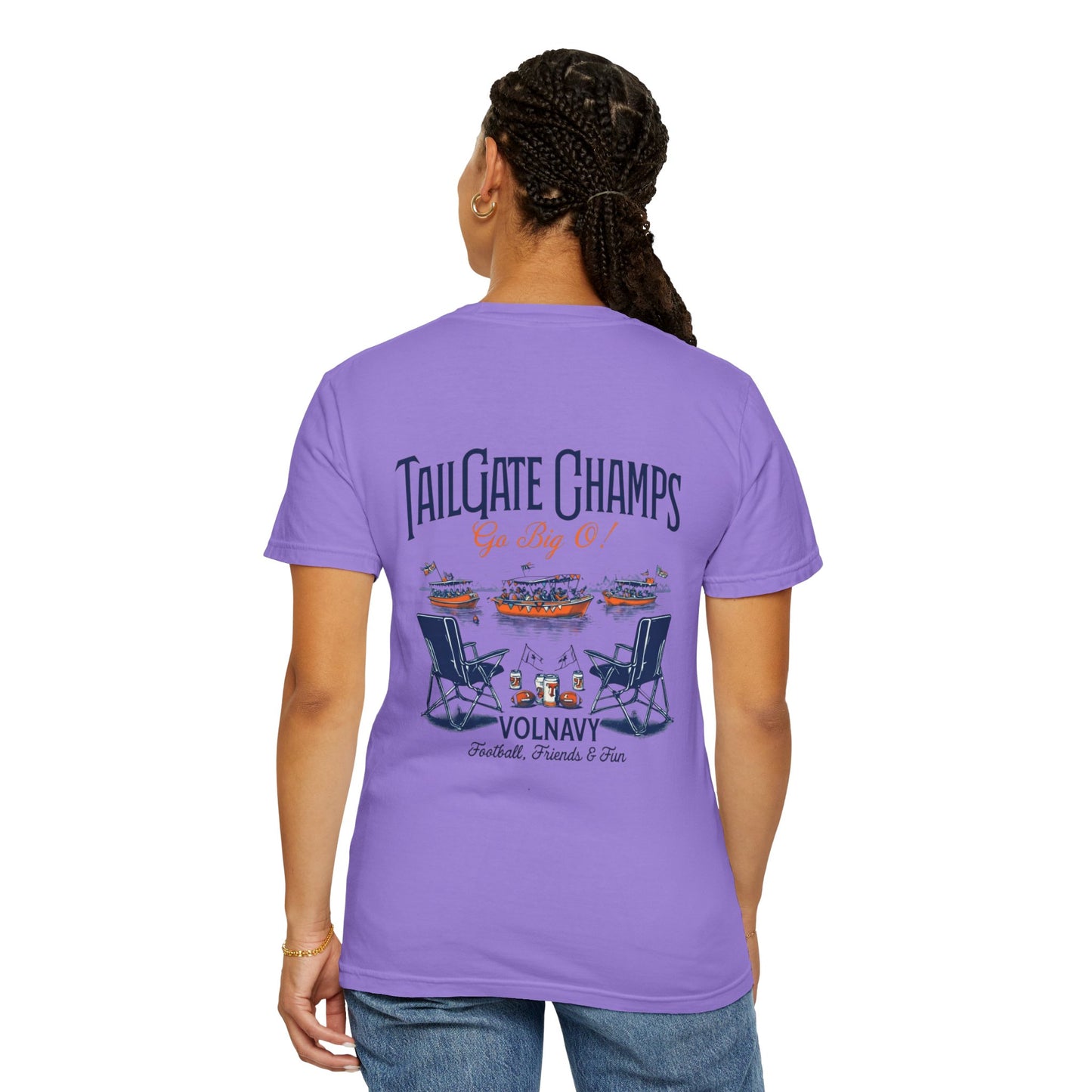 Tailgate Champs VolNavy Unisex T-shirt - Tennessee Vols Game Day Apparel