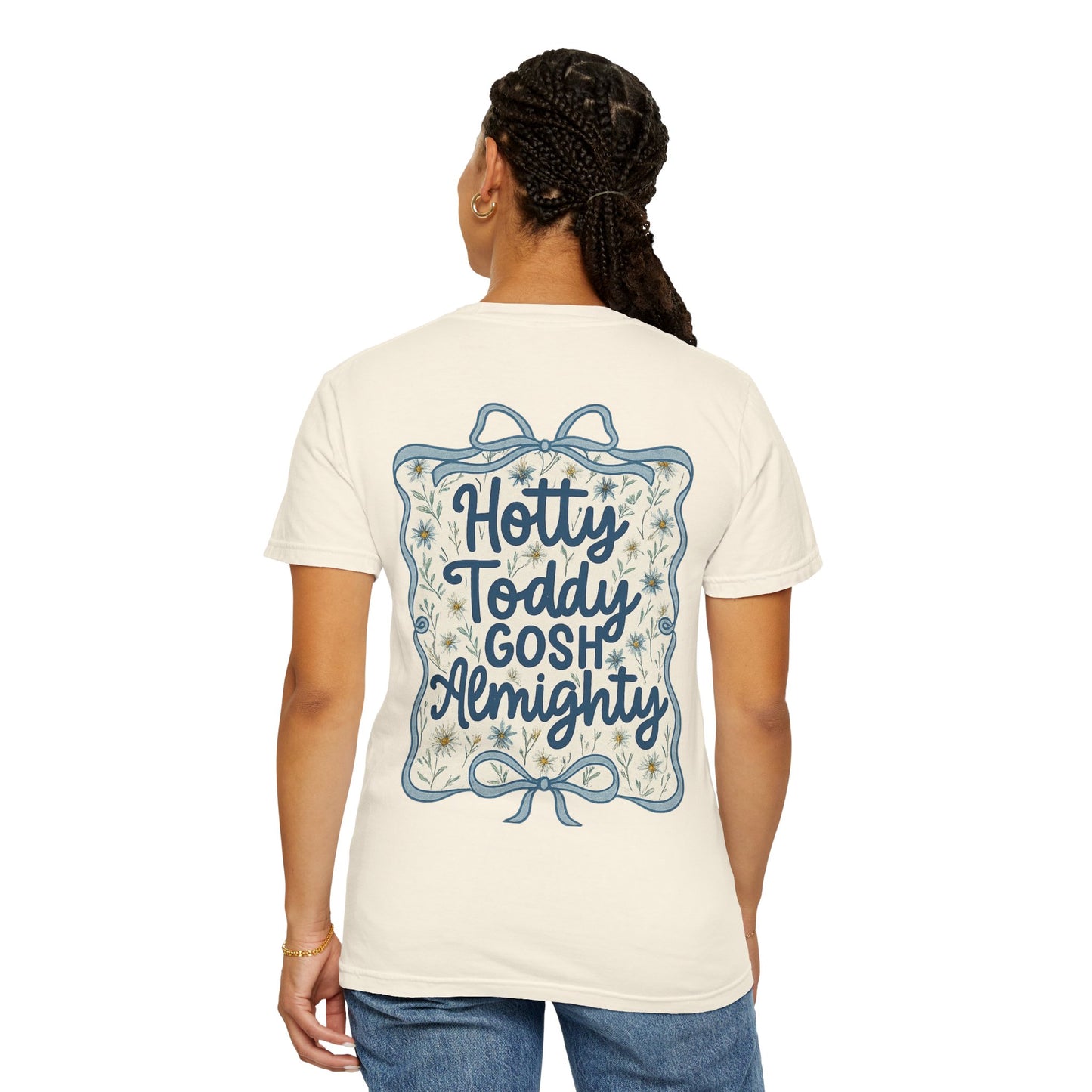 Gosh Almighty Unisex Garment-Dyed T-Shirt, Cozy Casual Wear, Perfect Gift for Fans, Summer Style, College Spirit Apparel, Outdoor Events