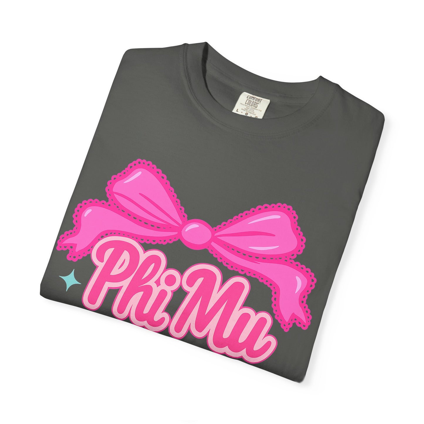 PhiMu Bow Pink Sorority T-Shirt