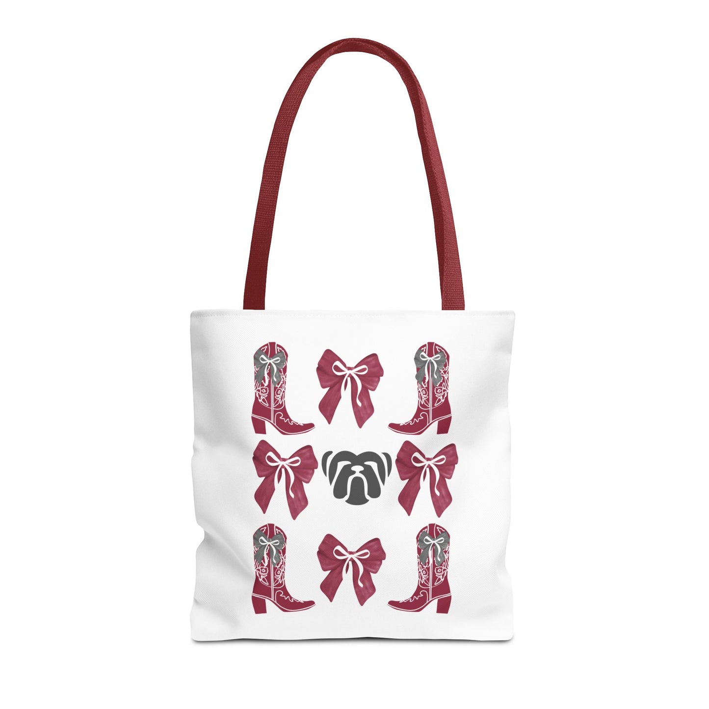 Msu bulldogs tote bag, mississippi state gift, mississippi fan gift, msu alumni, go dogs, starkville mississippi, graduation gift, msu game day tote bag