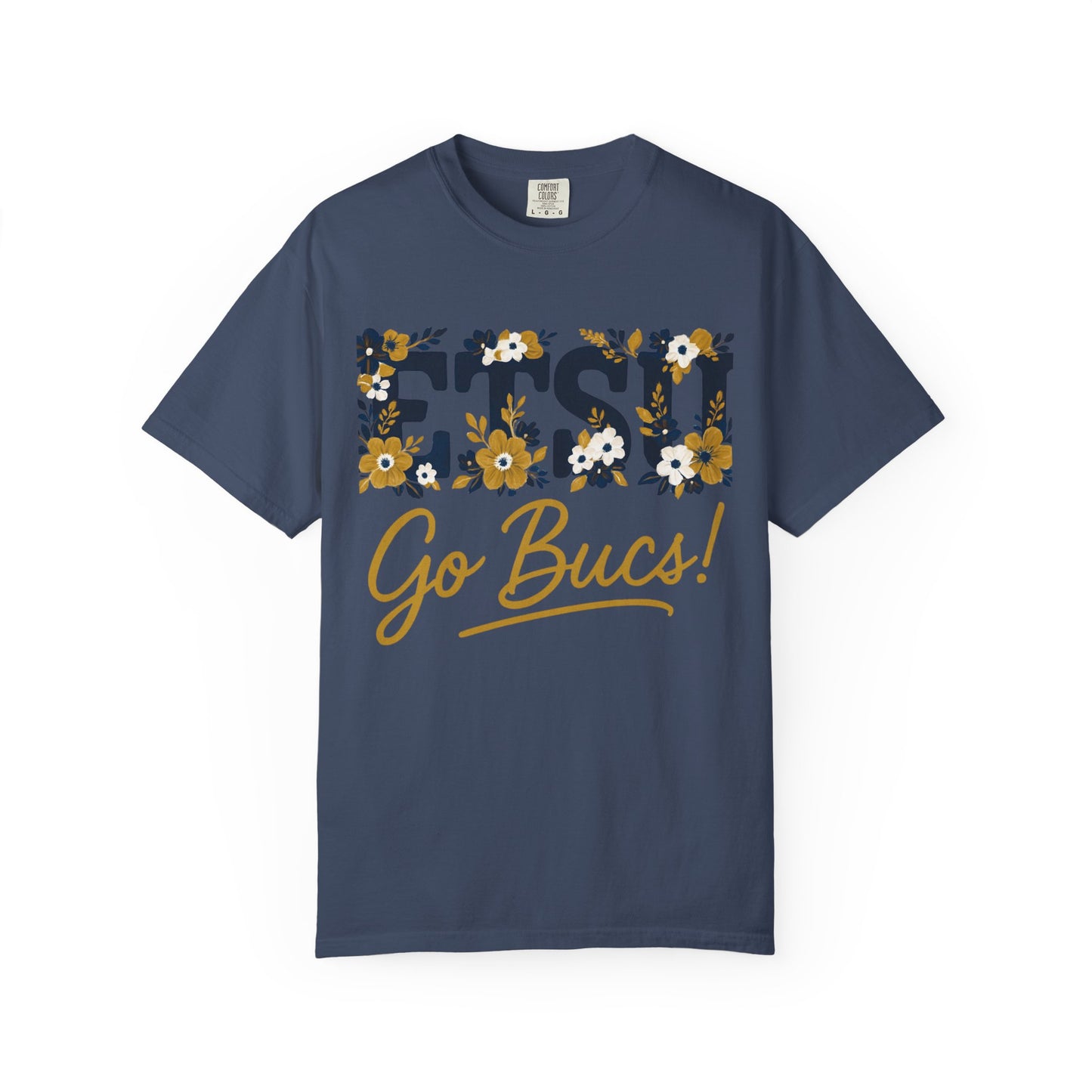 Floral Go Bucs Unisex T-shirt - College Apparel