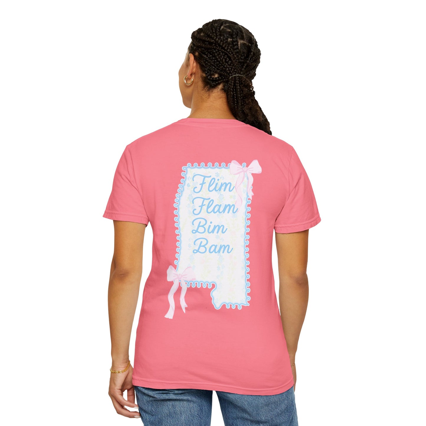 Flim Flam Bim Bam Mississippi T-Shirt — Cute Pastel State Graphic Tee