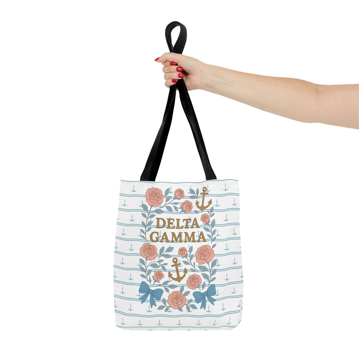 Floral Tote Bag - Delta Gamma Sisterhood Gift
