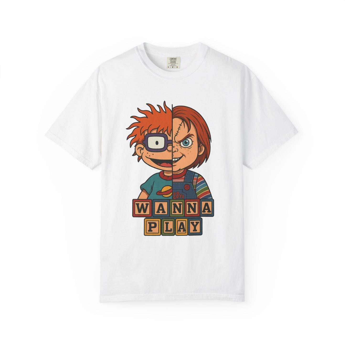 Two Faced Halloween Chucky-Inspired Unisex T-Shirt