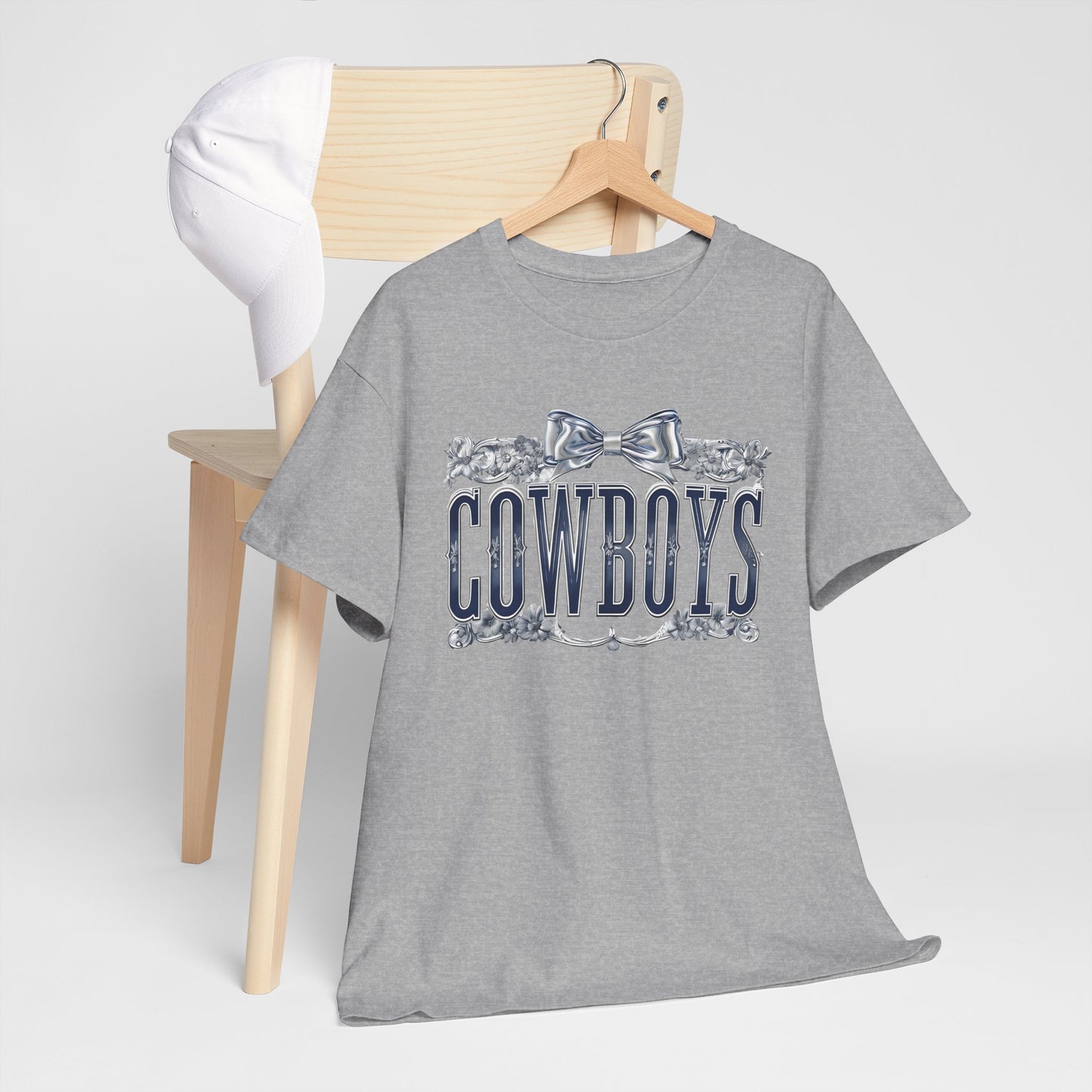 Cowboys Graphic Tee, Unisex Heavy Cotton Tee, Western Wear, Country Music Shirt, Rodeo Style T-Shirt, Gift for Cowboy Fans