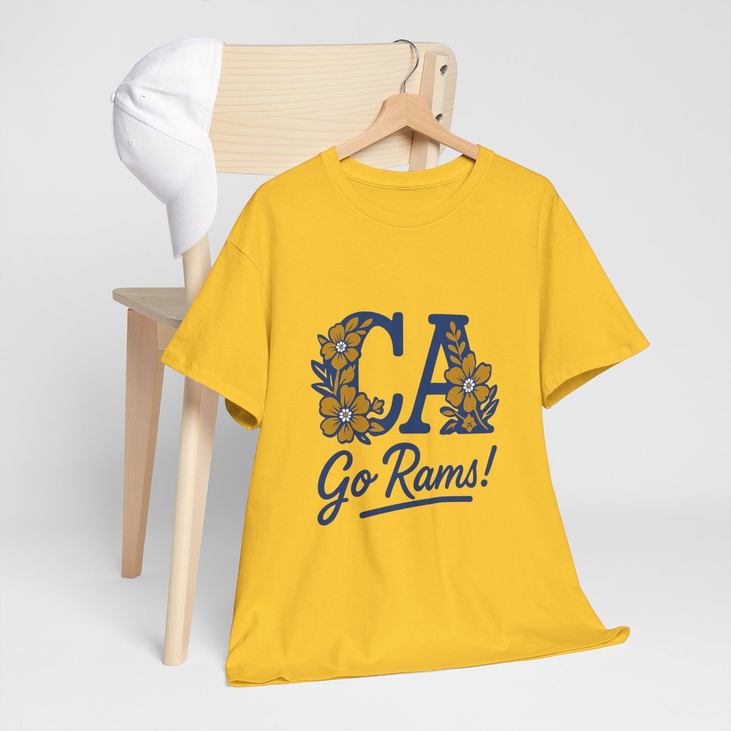 CA Rams Floral Tee