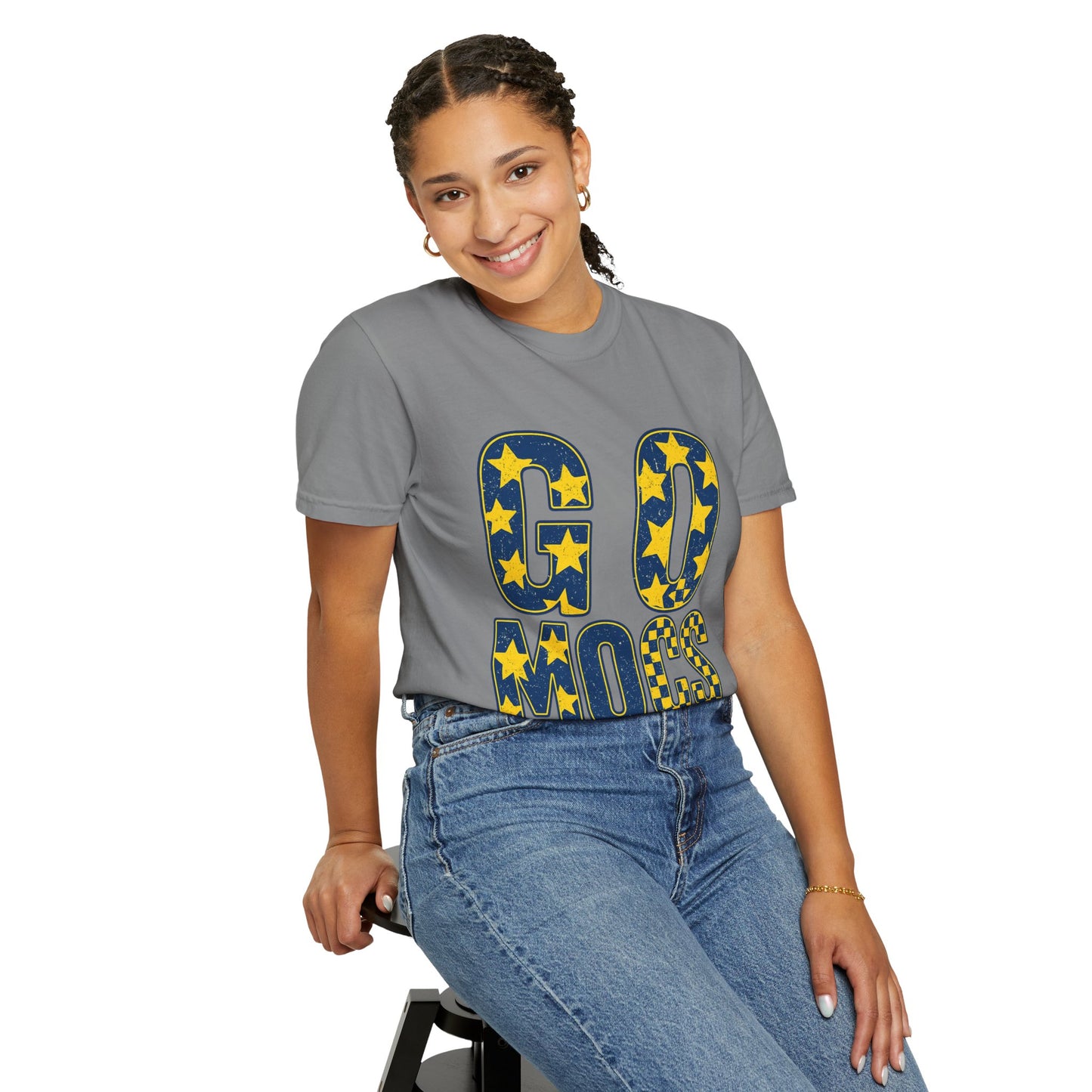 Cheerful 'GO MOCS' Unisex T-Shirt
