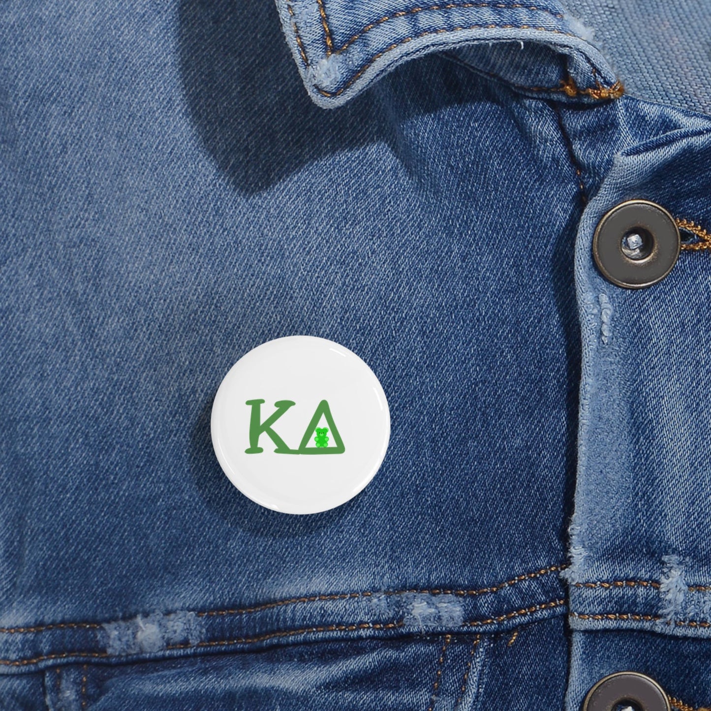 KD Customizable Round Pins for Jackets and Bags, Unique Accessories for Gift Giving, Fraternity and Sorority Event Favors, Badge Buttons, [...]
