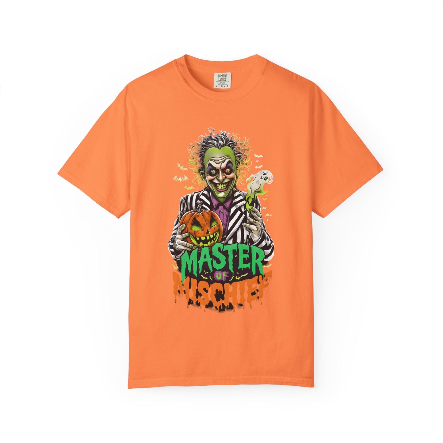 Master of Mischief Unisex T-Shirt, Halloween Party Shirt, Costume Tee, Spooky Gift, Fall Apparel, Graphic Tee