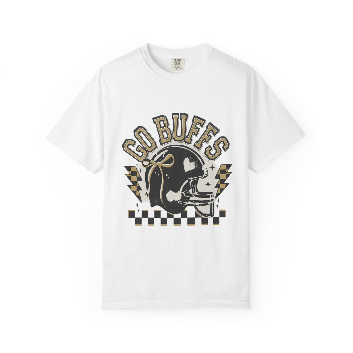 Vintage Sports Fan T-Shirt - Go Buffs Graphic Tee