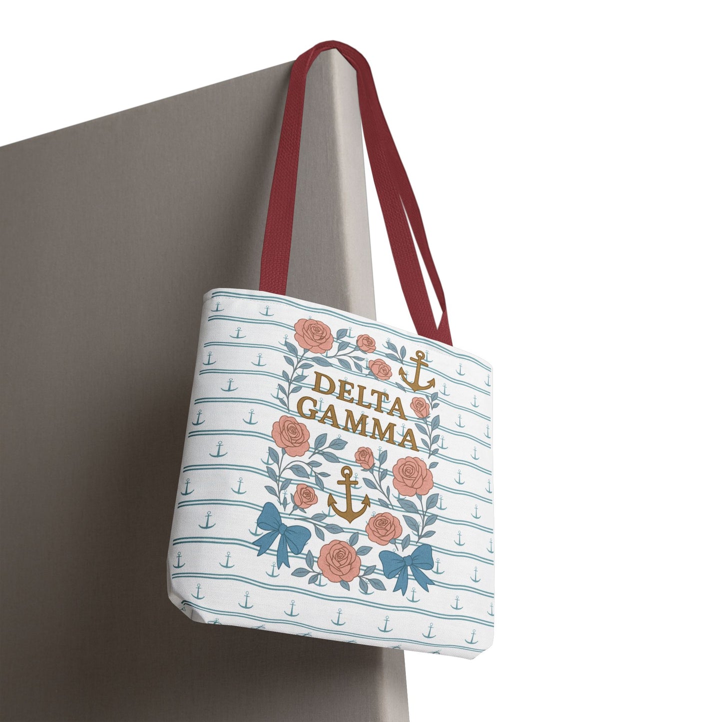 Floral Tote Bag - Delta Gamma Sisterhood Gift
