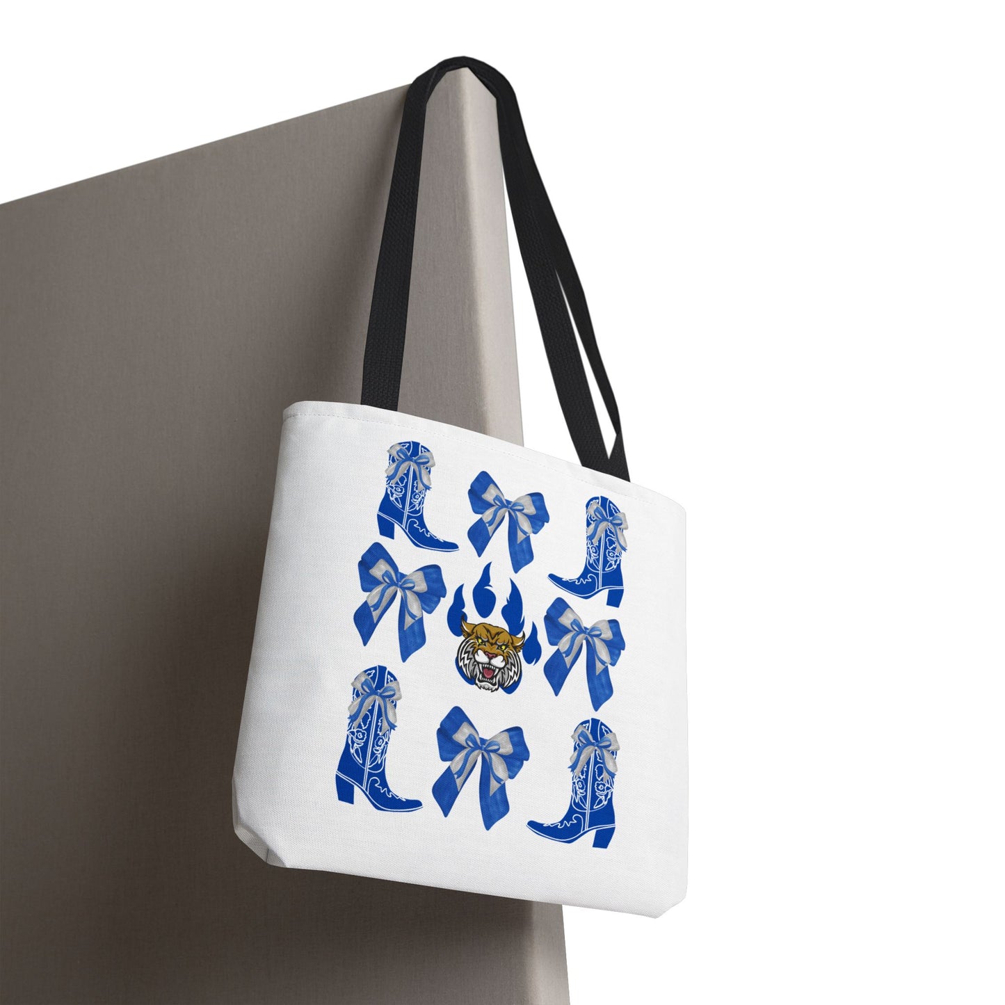 KY wildcats Stylish Blue Cowboy Boots Tote Bag, Kentucky Wildcats Fan, Kentucky Game Day, UK Wildcats, Kentucky Alumni, Graduation Gift, Lexington KY Gift