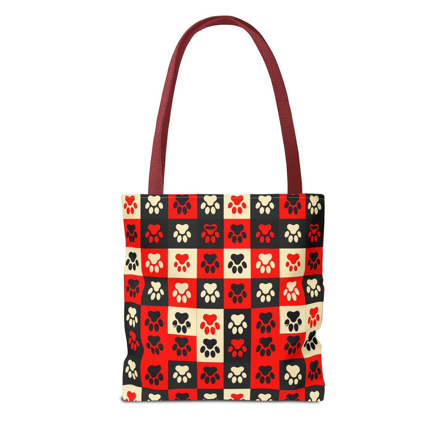 Paws Pattern Tote Bag, Stylish Eco-Friendly Bag, Game Day Bag, Go dawgs, graduation gift, alumni gift