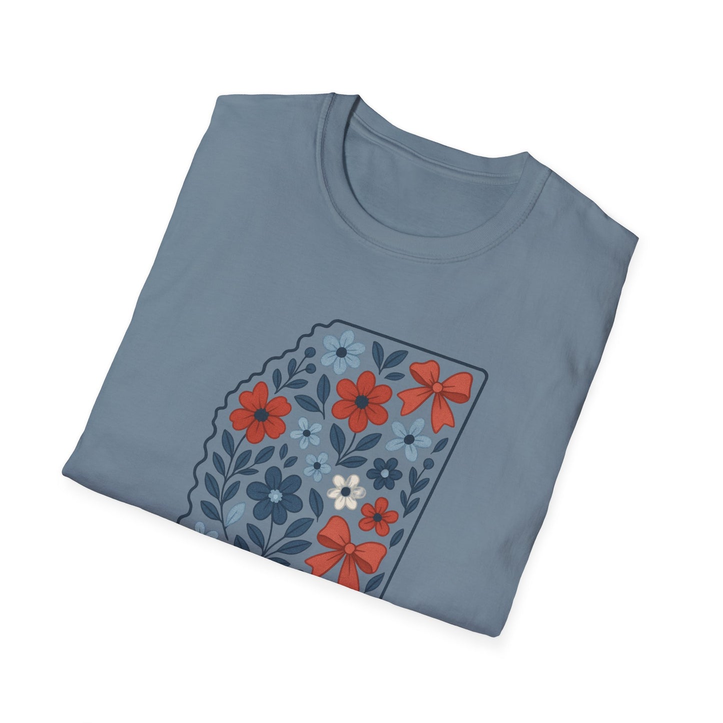 Mississippi Floral Unisex T-Shirt, Casual Tee, Gift for Her, Summer Apparel, Nature Lover Shirt, State Pride Clothing