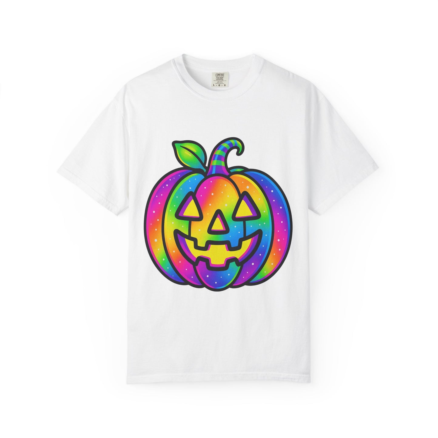 Colorful Pumpkin T-shirt for Halloween