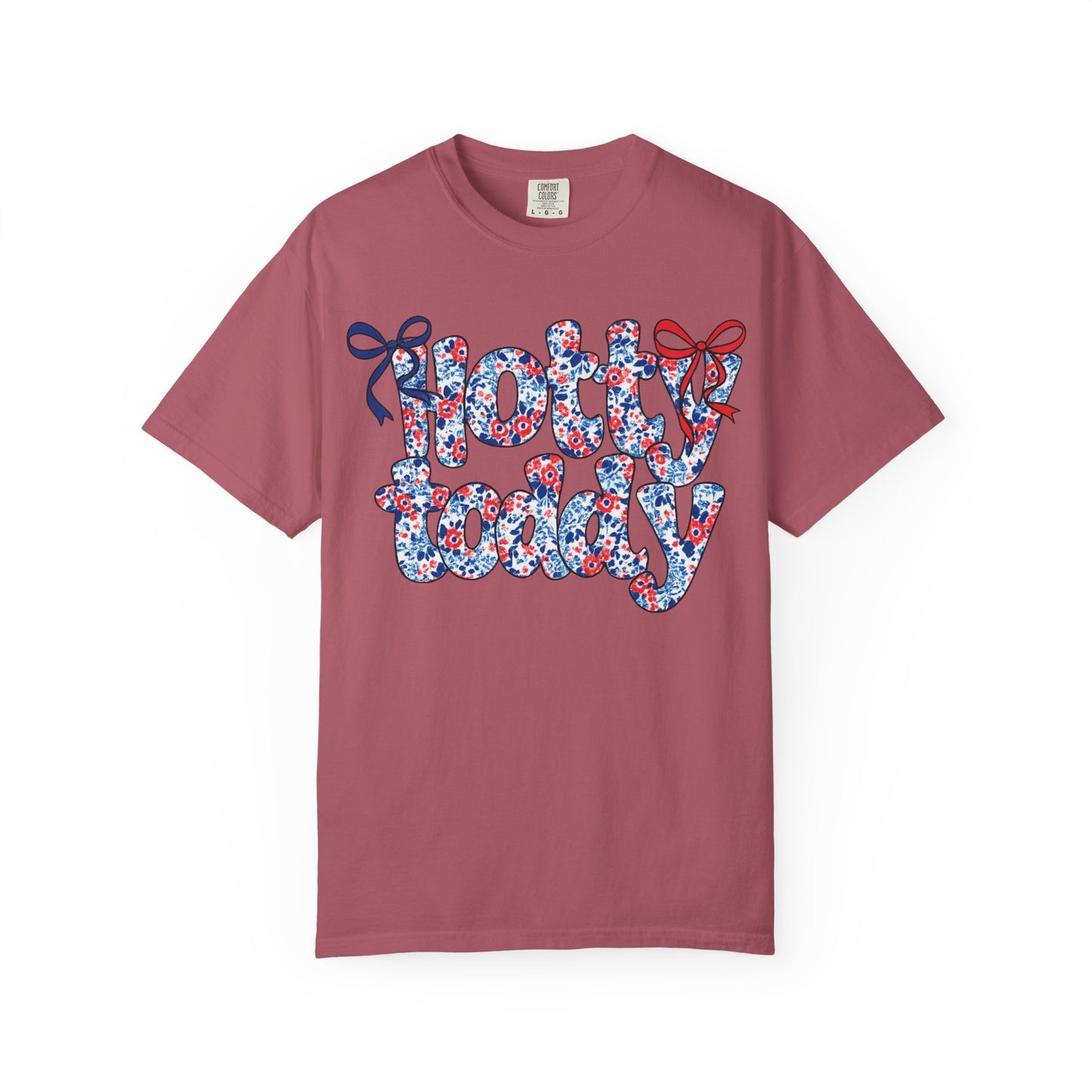 Floral Hotty Toddy Coquette Bow T-Shirt
