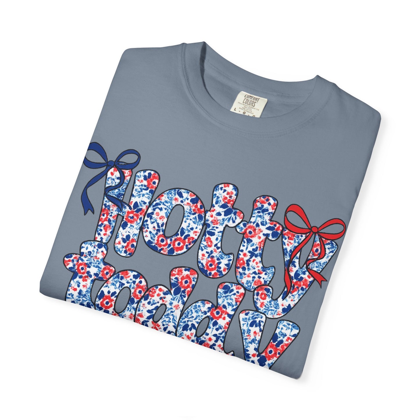 Floral Hotty Toddy Coquette Bow T-Shirt