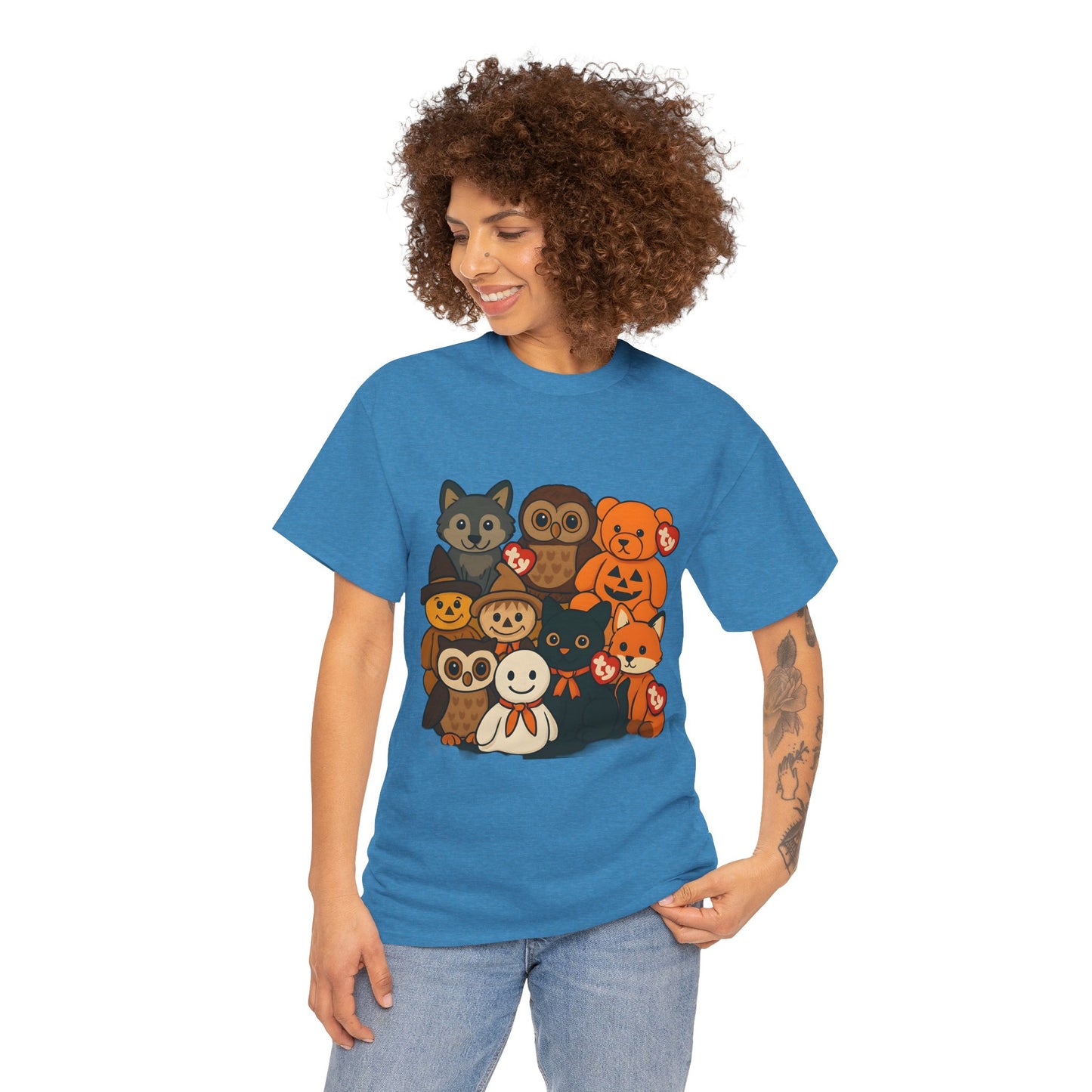 Halloween Unisex Tee - Ty Beanie Babies Design