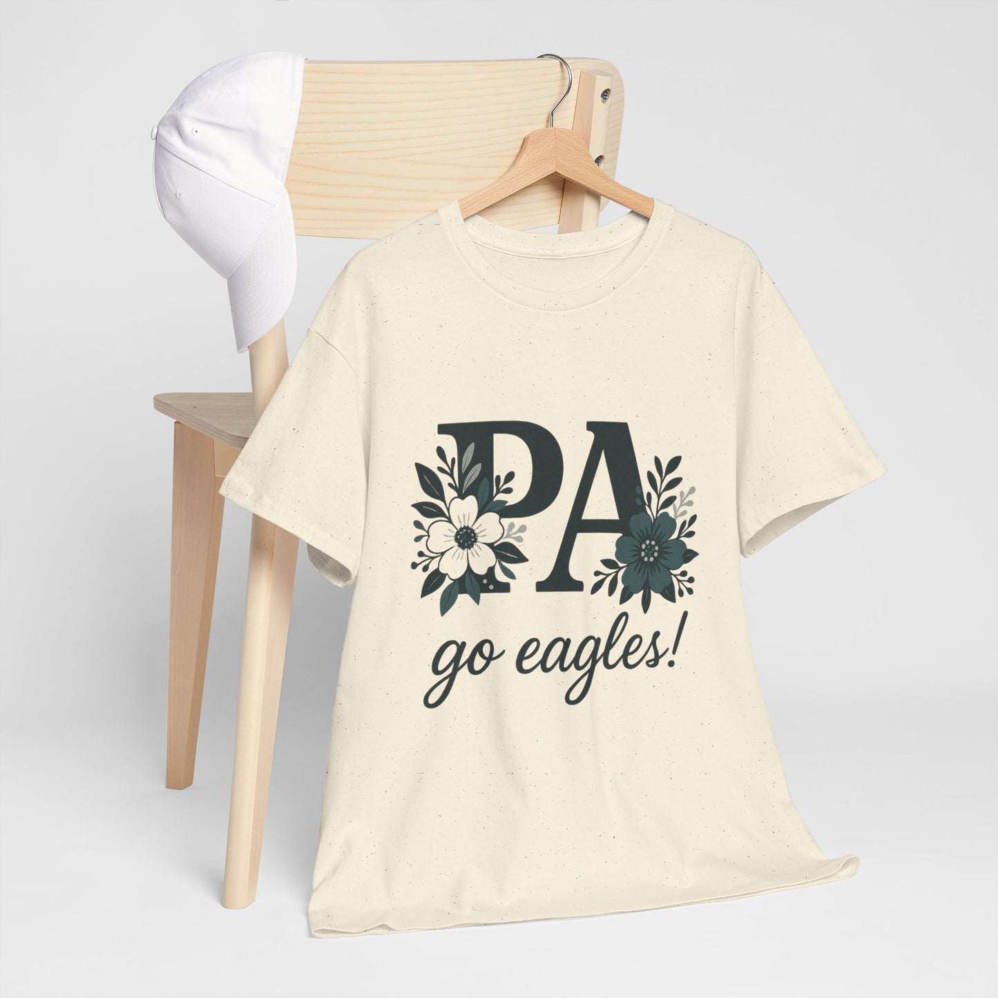 Floral PA Eagles Tee