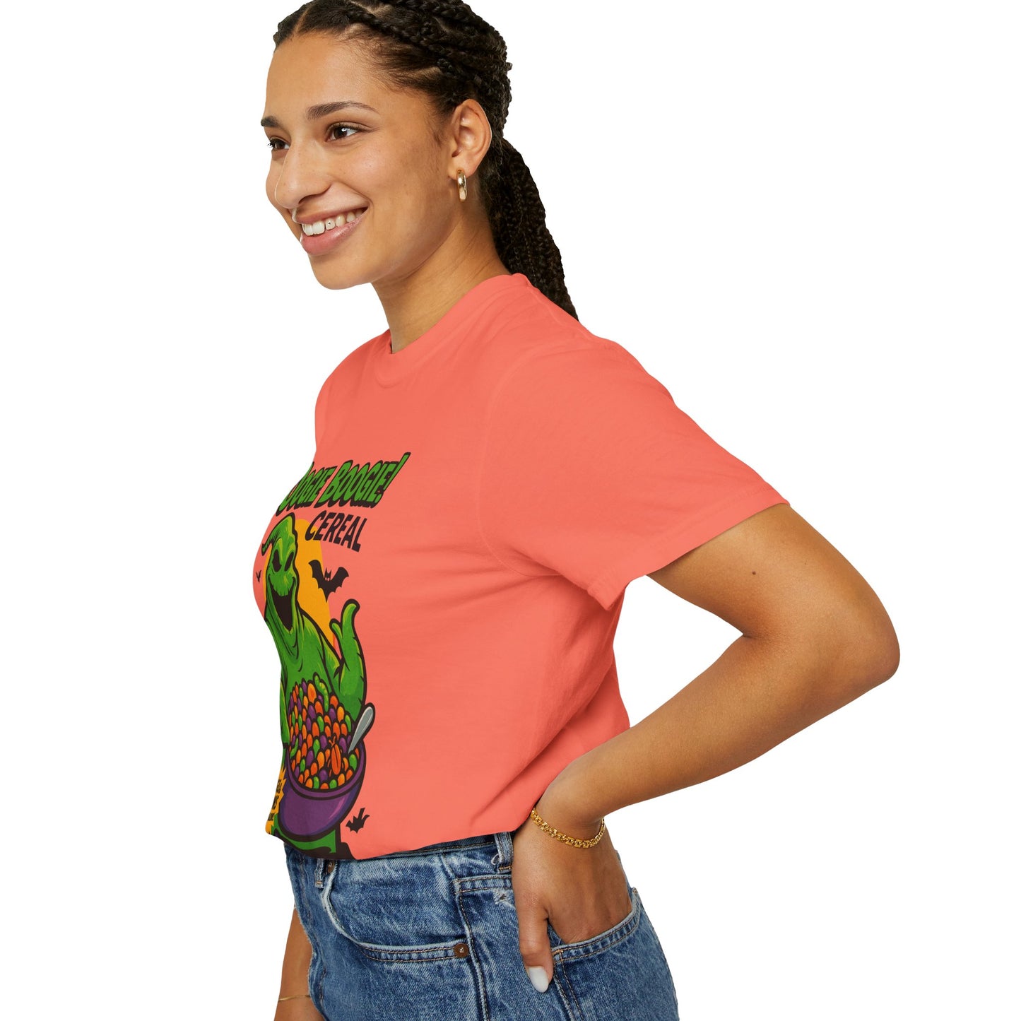 Oogie Boogie Cereal Unisex T-Shirt, Halloween Tee, Cartoon Apparel, Gifts for Fans, Unique Graphic Shirt, Spooky Style