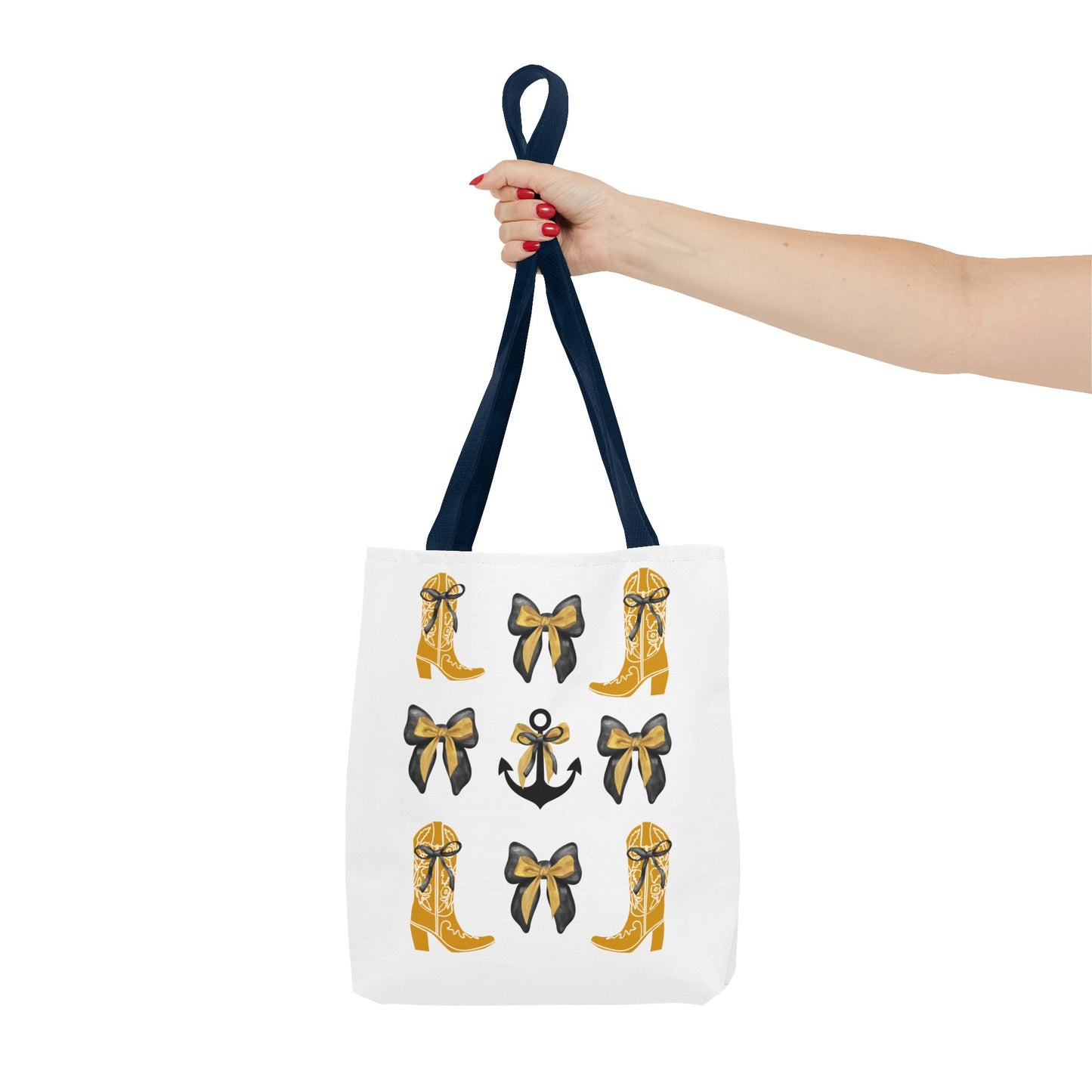 TN Vandy Game Day Tote Bag, Fashion Tote Bag, Perfect for Shopping, Nashville TN, Anchor Down, College Student Gift, Graduation Gift