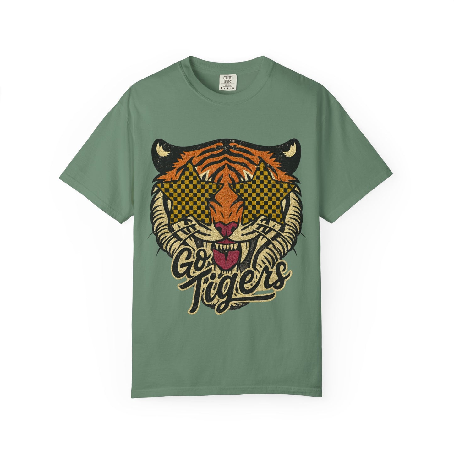 Bold Tiger Graphic Unisex T-Shirt - Go Tigers Design for Missouri Lovers