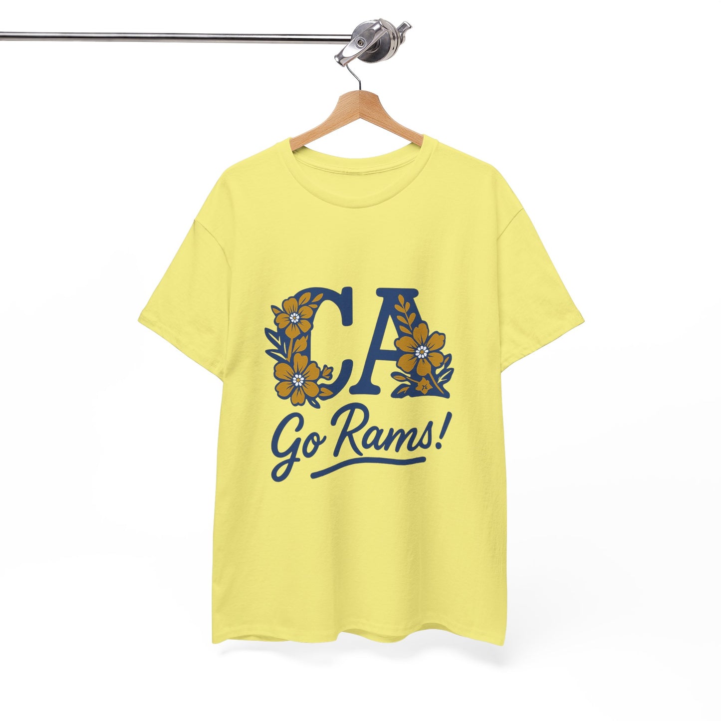 CA Rams Floral Tee