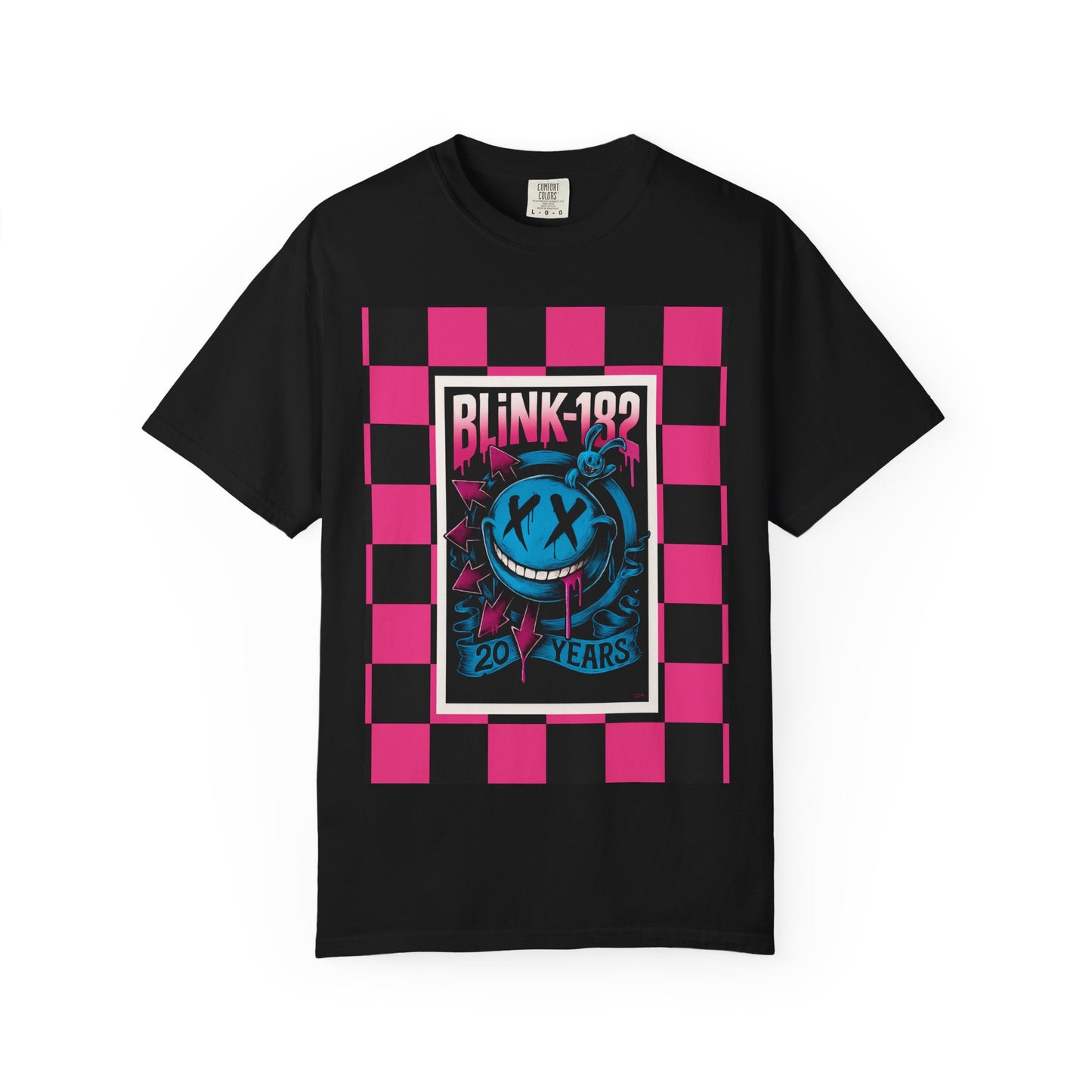 Blink-182 20 Years Unisex T-shirt, Music Tee, Vintage Graphic Shirt, Band Merch, Festival Wear, Concert Outfit