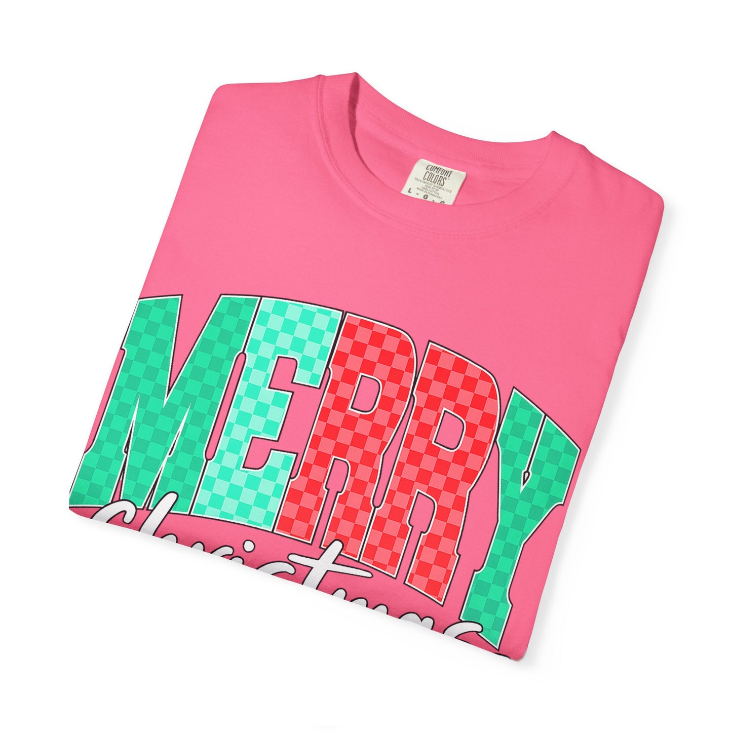 Merry Christmas Unisex Garment-Dyed T-Shirt