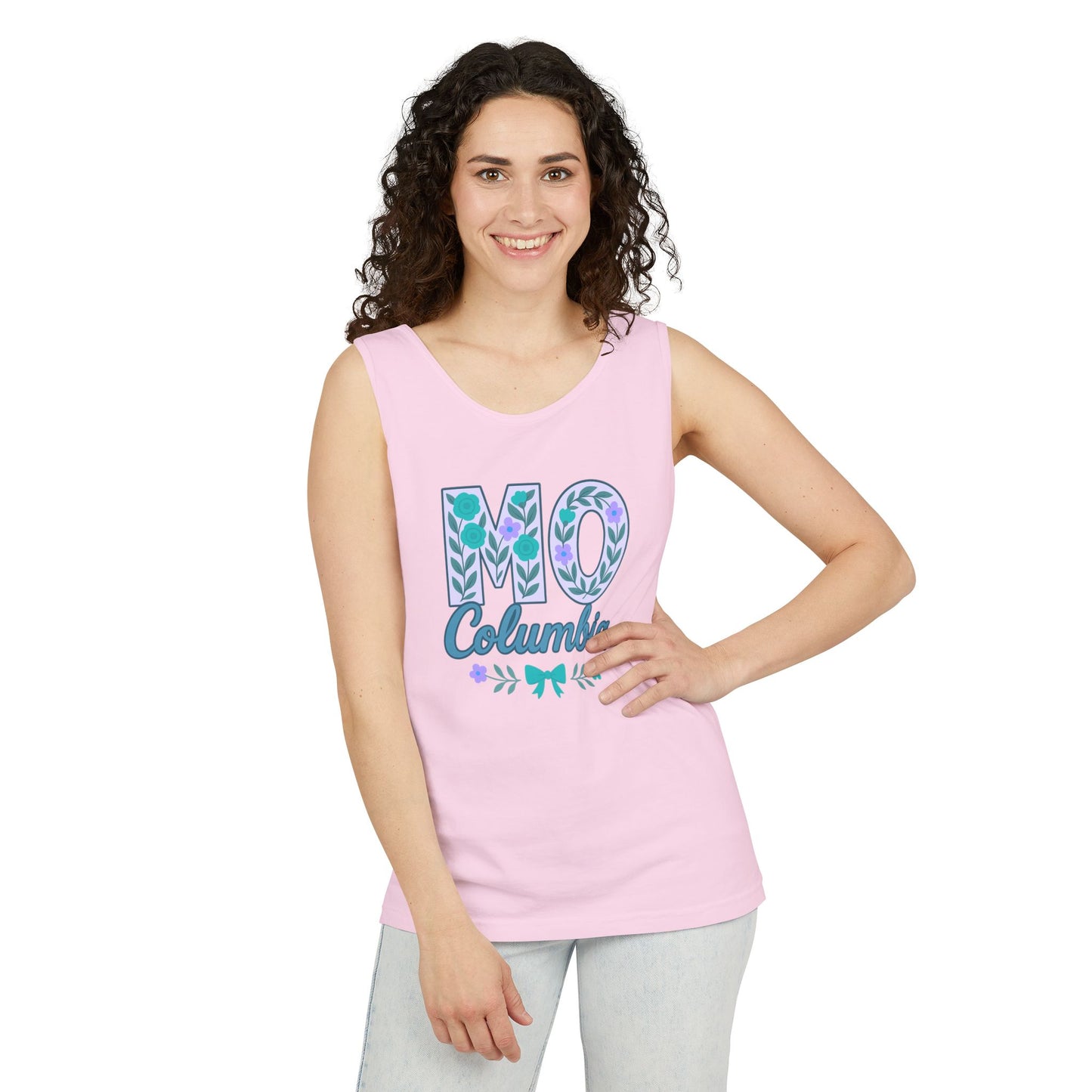Missouri State Pride Tank Top, Unisex Summer Shirt, Columbia MO Graphic Tee, Comfort Colors, Graduation Gift