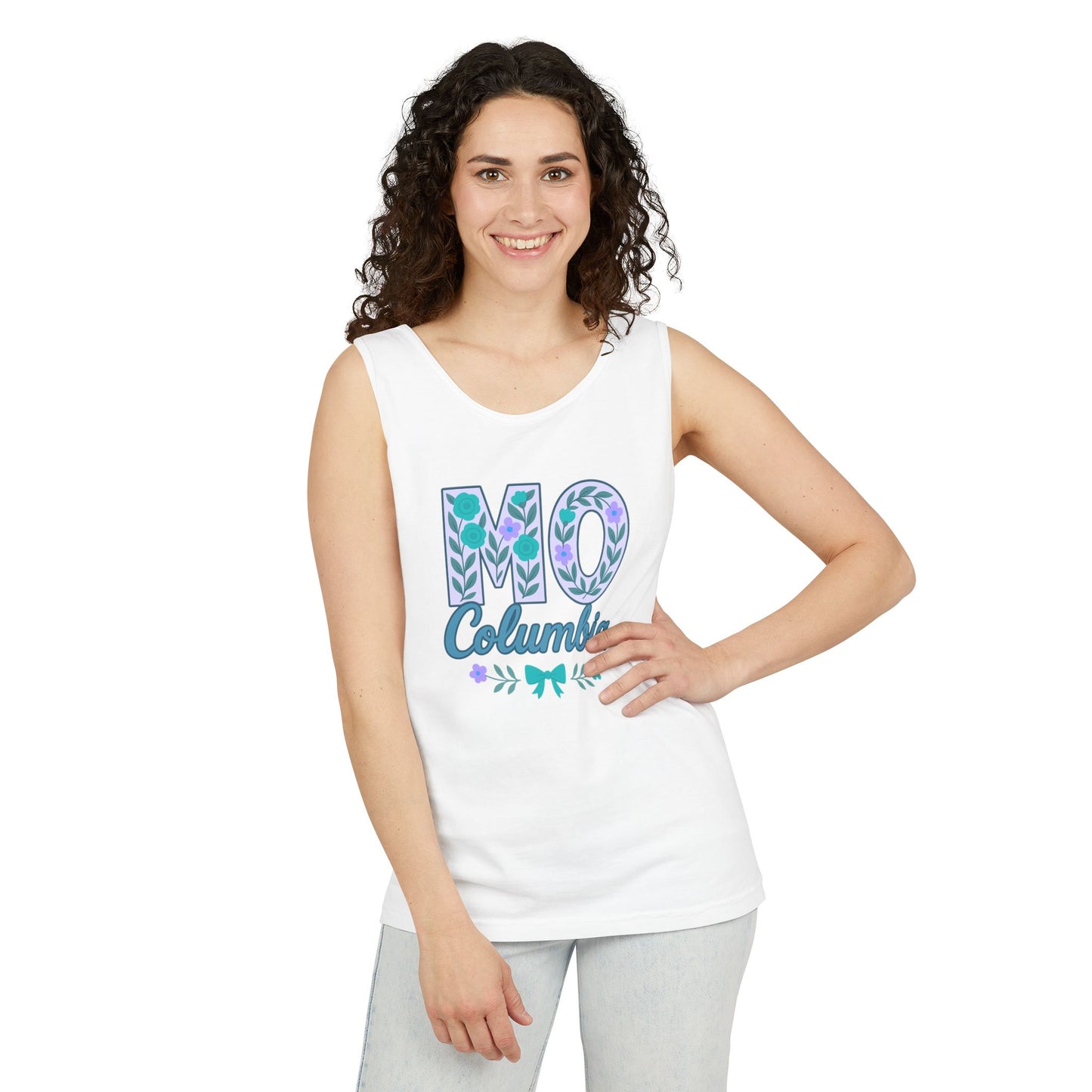 Missouri State Pride Tank Top, Unisex Summer Shirt, Columbia MO Graphic Tee, Comfort Colors, Graduation Gift