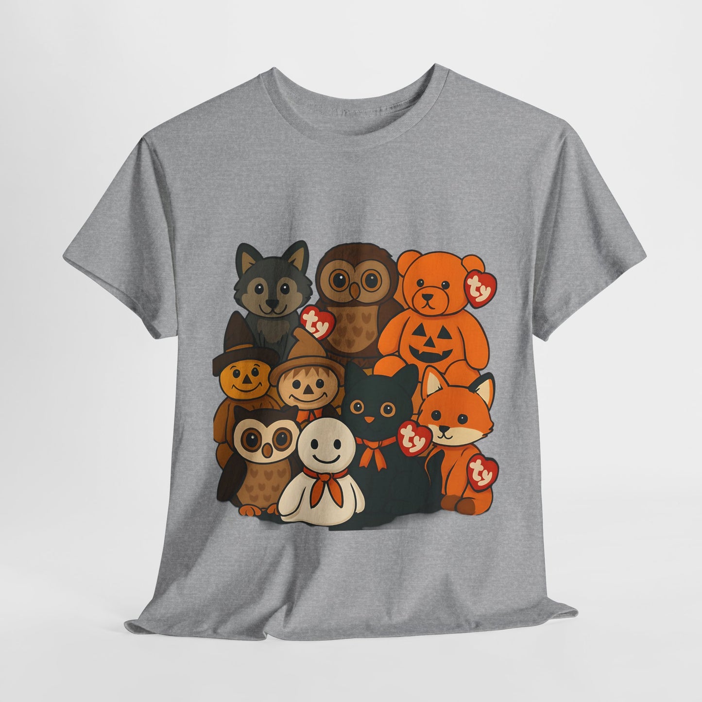 Halloween Unisex Tee - Ty Beanie Babies Design