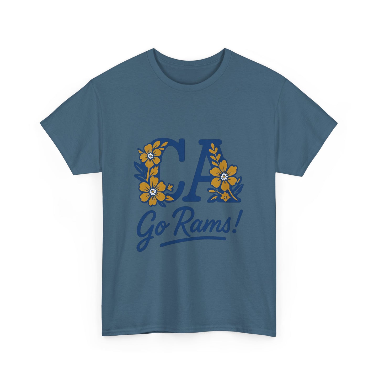 CA Rams Floral Tee