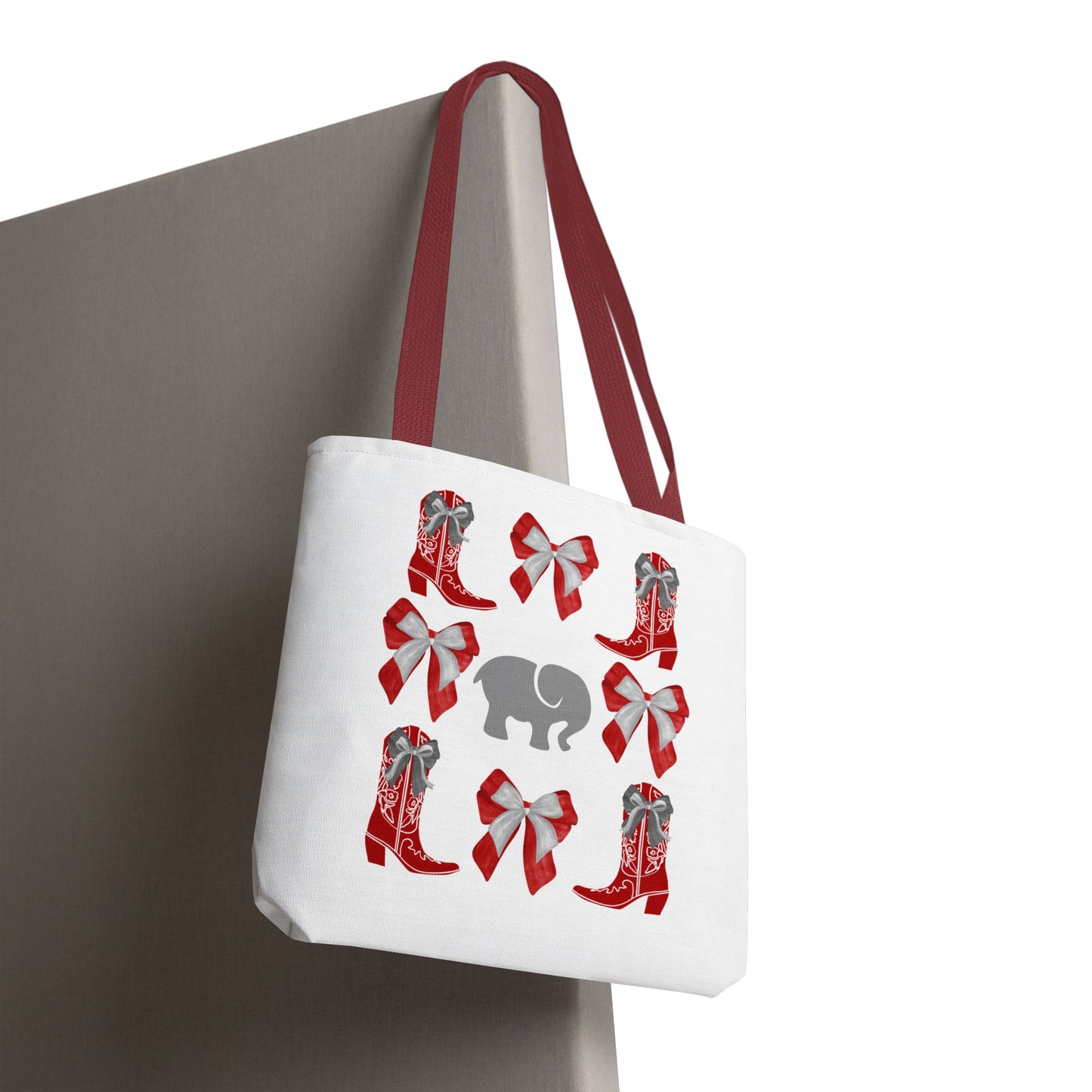 bama game day tote bag, tuscaloosa alabama gift, graduation gift, UA alumni, roll tide, rtr gift, bama fan gift, crimson tide gift, college student gift