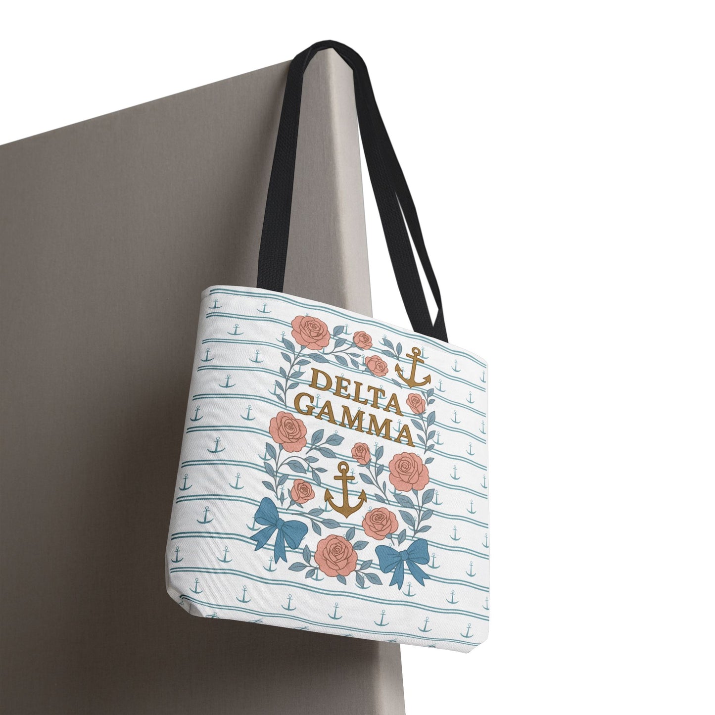 Floral Tote Bag - Delta Gamma Sisterhood Gift