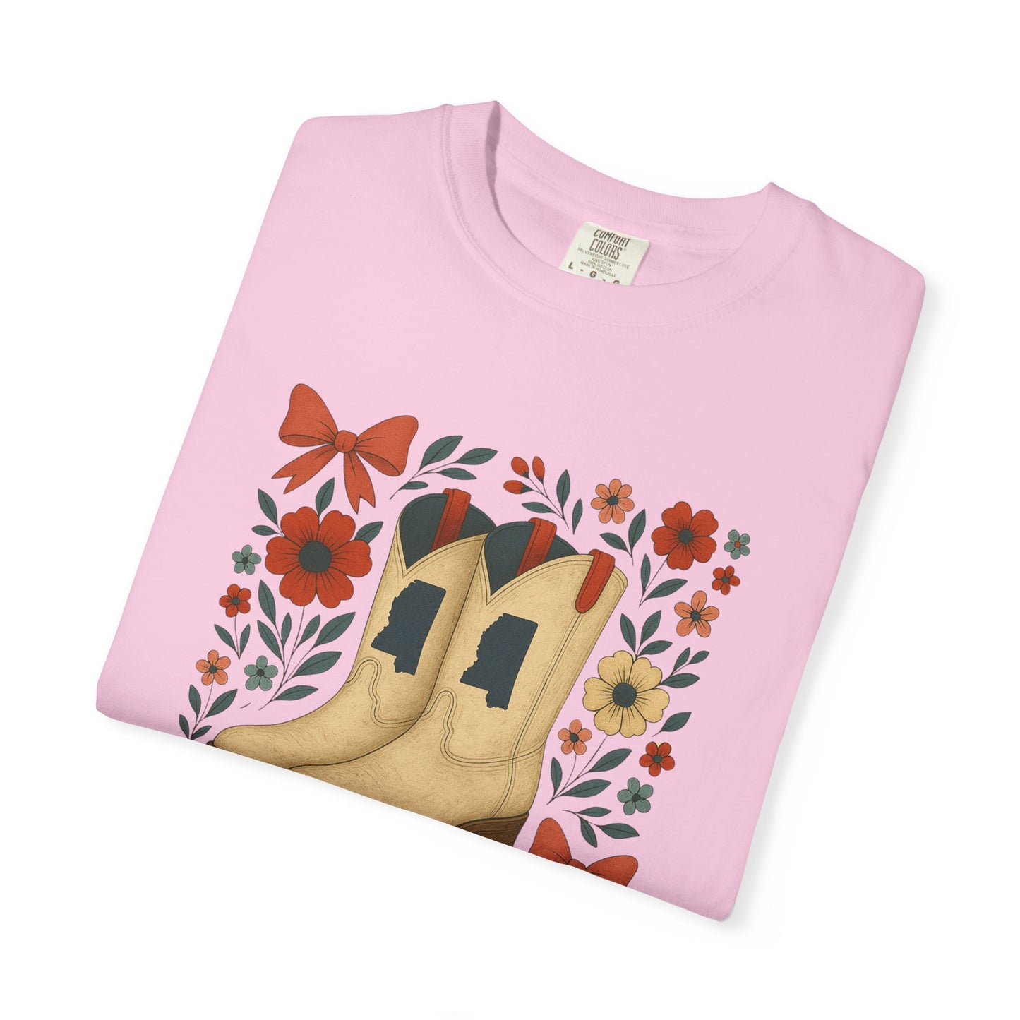 Mississippi Coquette Bow Unisex Tee - Ole Miss Fan Gift