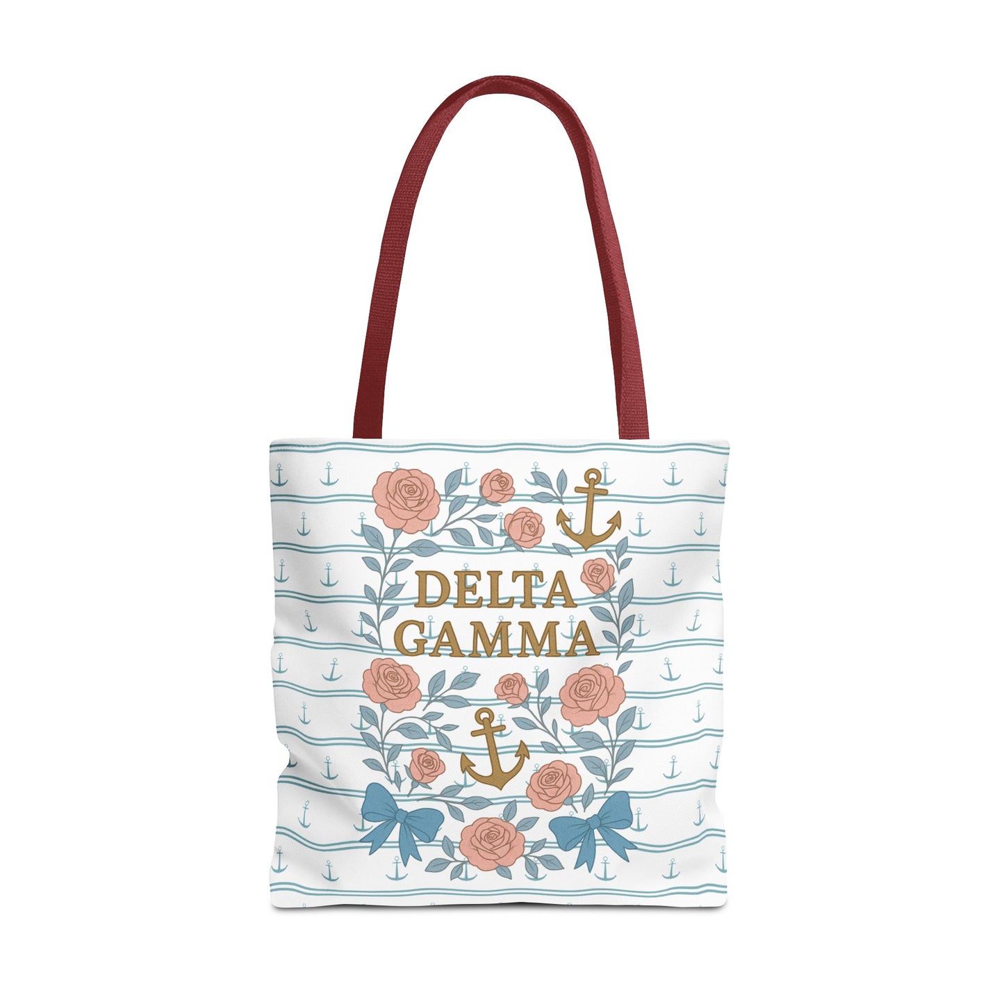 Floral Tote Bag - Delta Gamma Sisterhood Gift