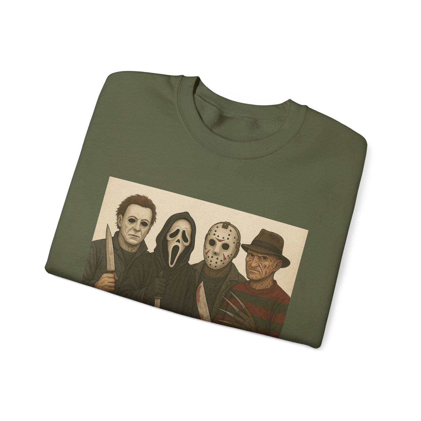 Spooky Movie Crewneck Sweatshirt - Halloween Horror Apparel