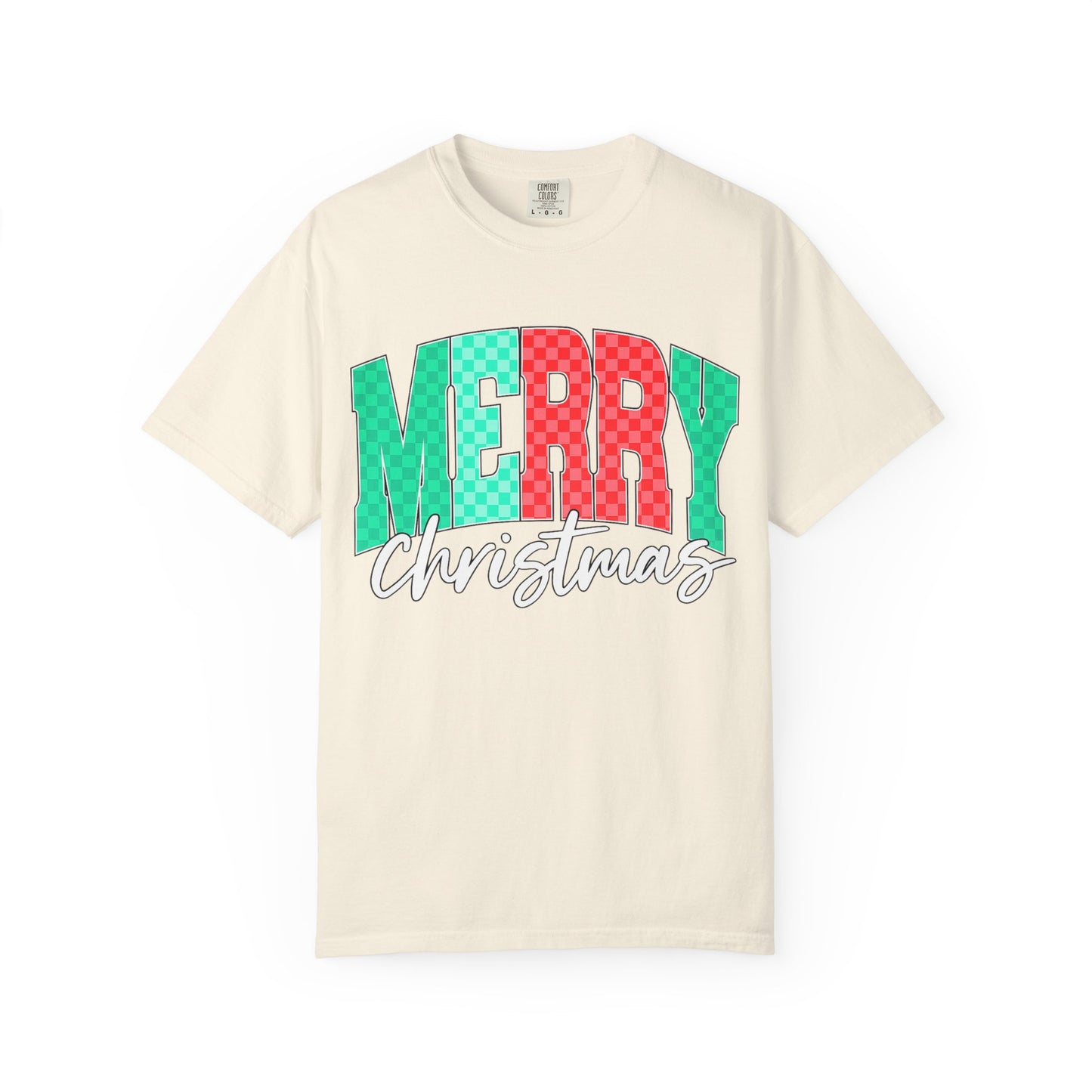 Merry Christmas Unisex Garment-Dyed T-Shirt