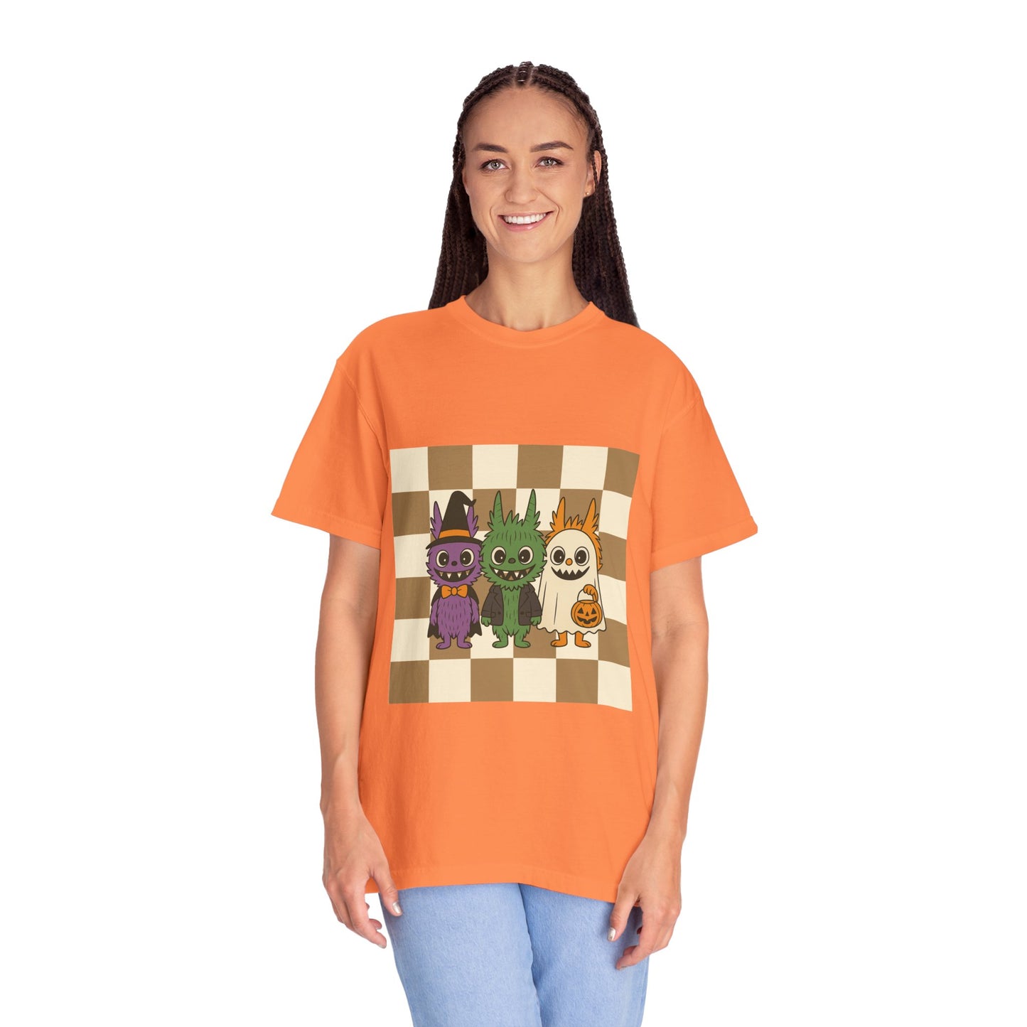 Cute Halloween Monster T-Shirt, Spooky Graphic Tee, Fall Apparel, Unisex Shirt, Trick or Treat, Halloween Party Outfit