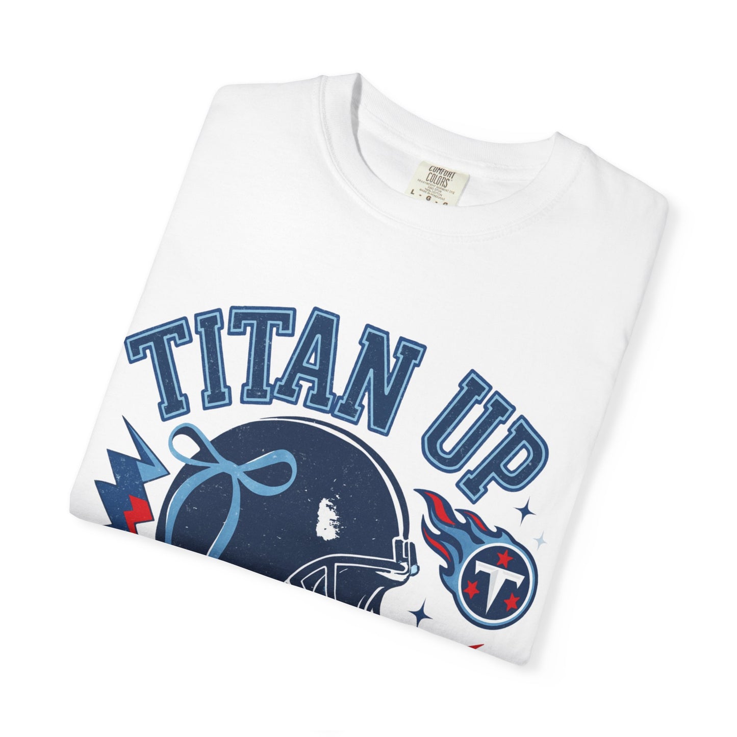 titan up tennessee Unisex Football Tee, Titan Up Shirt for Game Day, Casual Sportswear, Tailgating Apparel, Gift for Fans, Team Spirit Top