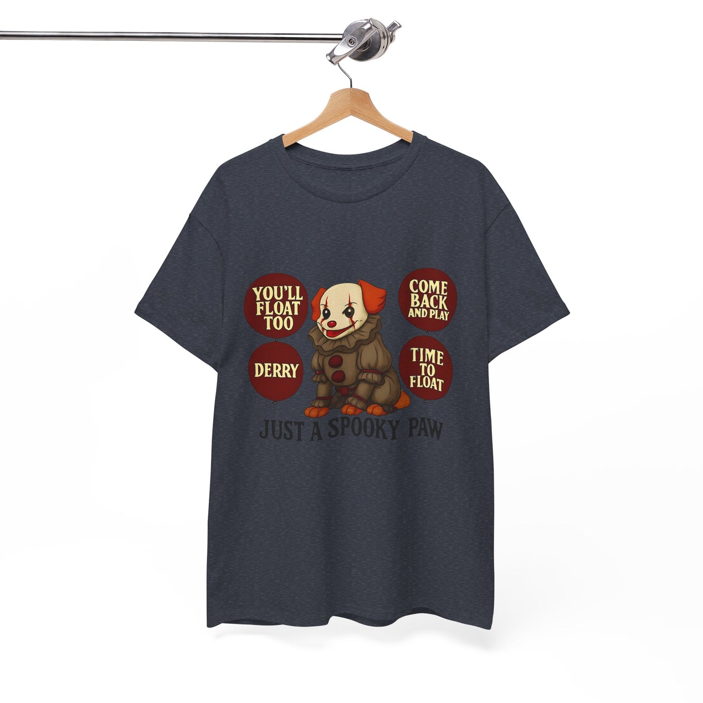 Spooky Dog Tee Clown Pup Pennywise