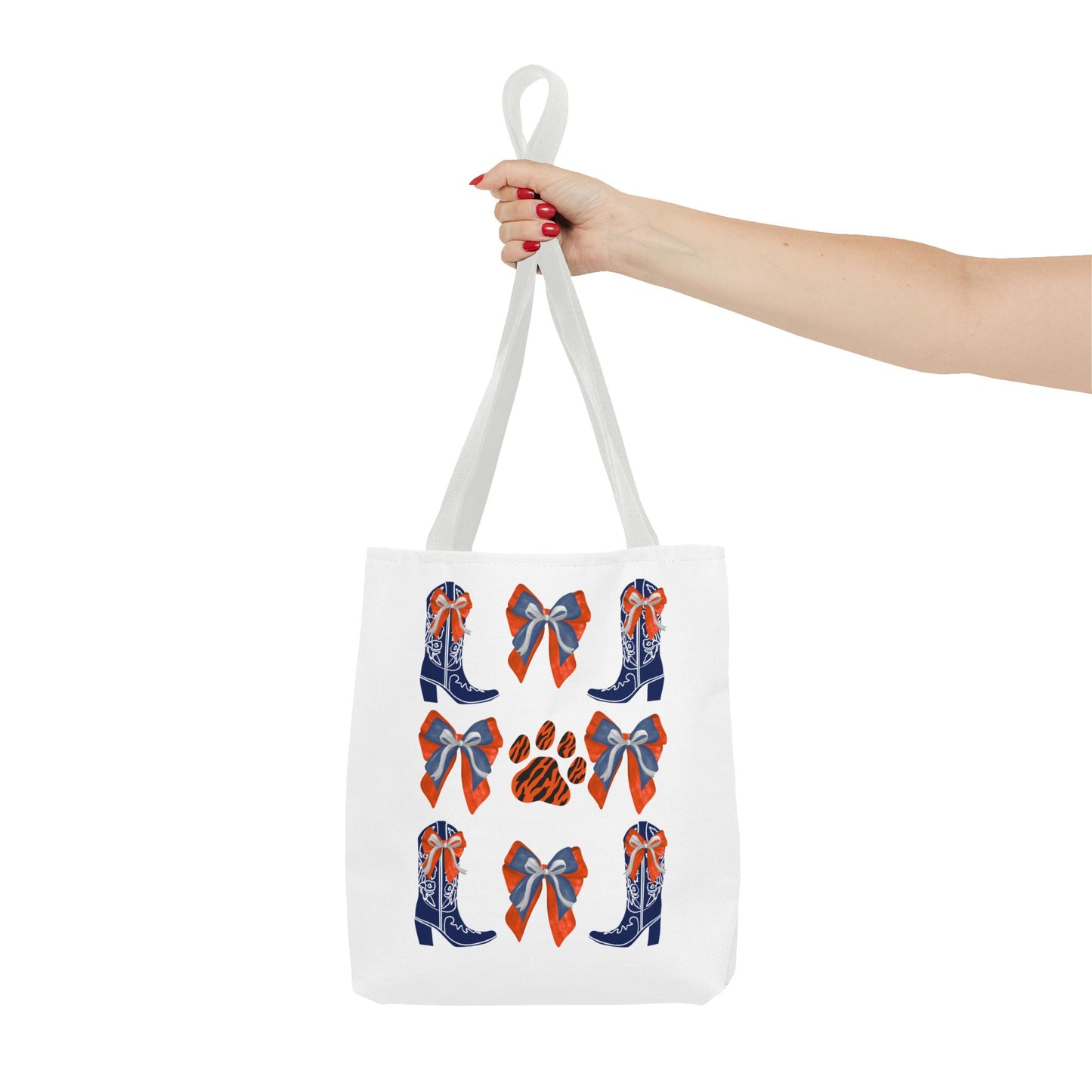 Au Tigers Spirit Tote Bag, Cute Accessories, Back to School, Gift for Sports Fans, Cheerleading Team Bag, war eagle, go tigers, auburn game day, auburn fan gift, graduation gift, auburn alumni