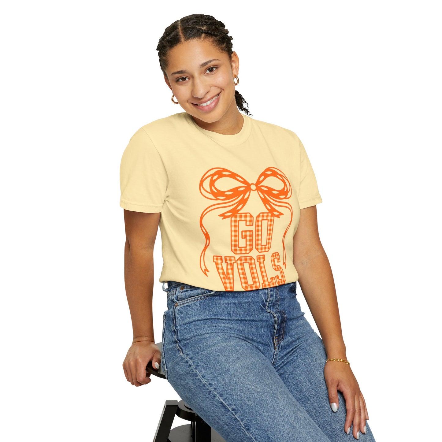 Rocky TOp Cheerful Garment-Dyed T-Shirt for Fans | Perfect for Game Day, Sports Events, Tailgating, Birthdays, Casual Wear