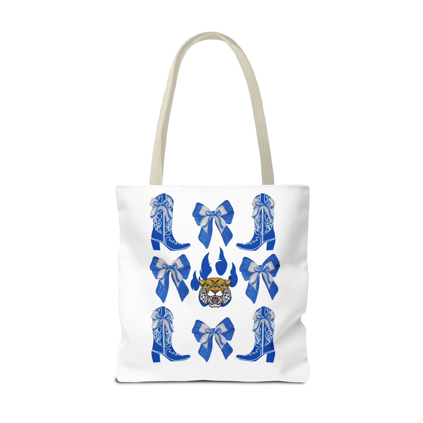 KY wildcats Stylish Blue Cowboy Boots Tote Bag, Kentucky Wildcats Fan, Kentucky Game Day, UK Wildcats, Kentucky Alumni, Graduation Gift, Lexington KY Gift