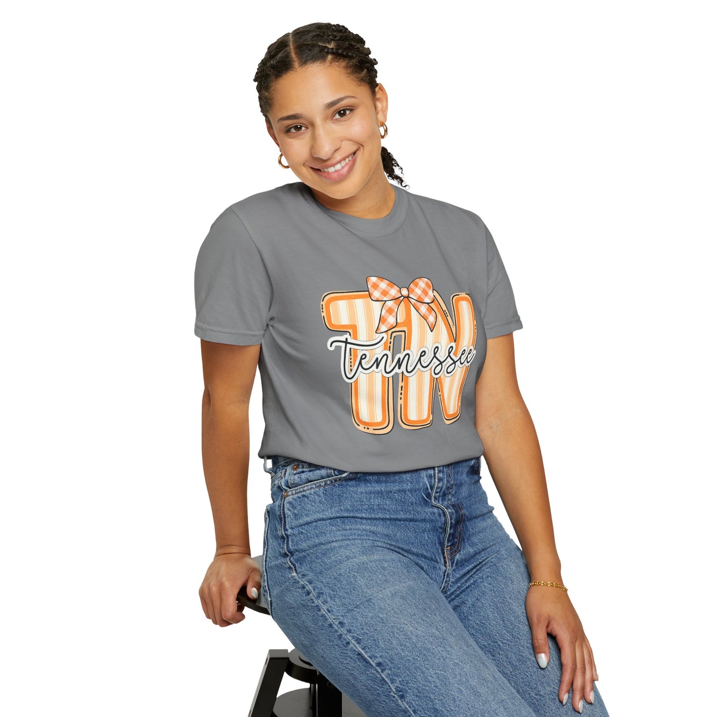 T-Shirt Tennessee Bow State Southern Pride Casual Wear Gift