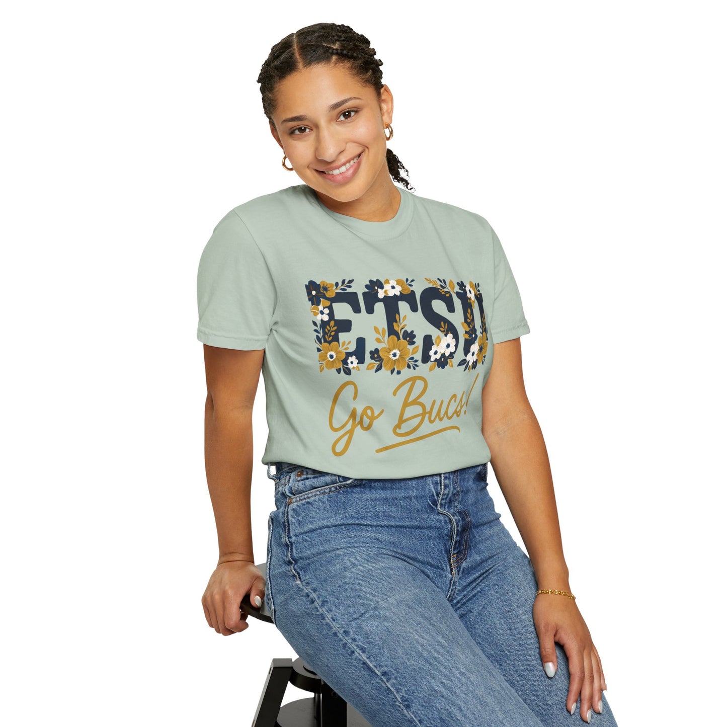 Floral Go Bucs Unisex T-shirt - College Apparel