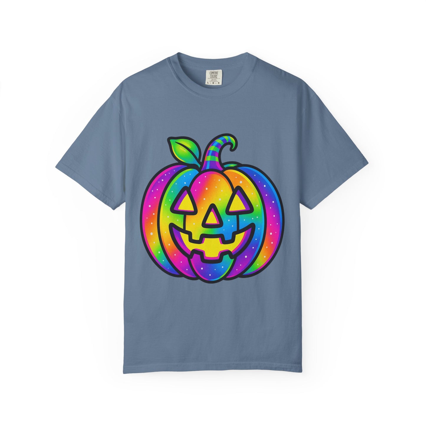 Colorful Pumpkin T-shirt for Halloween