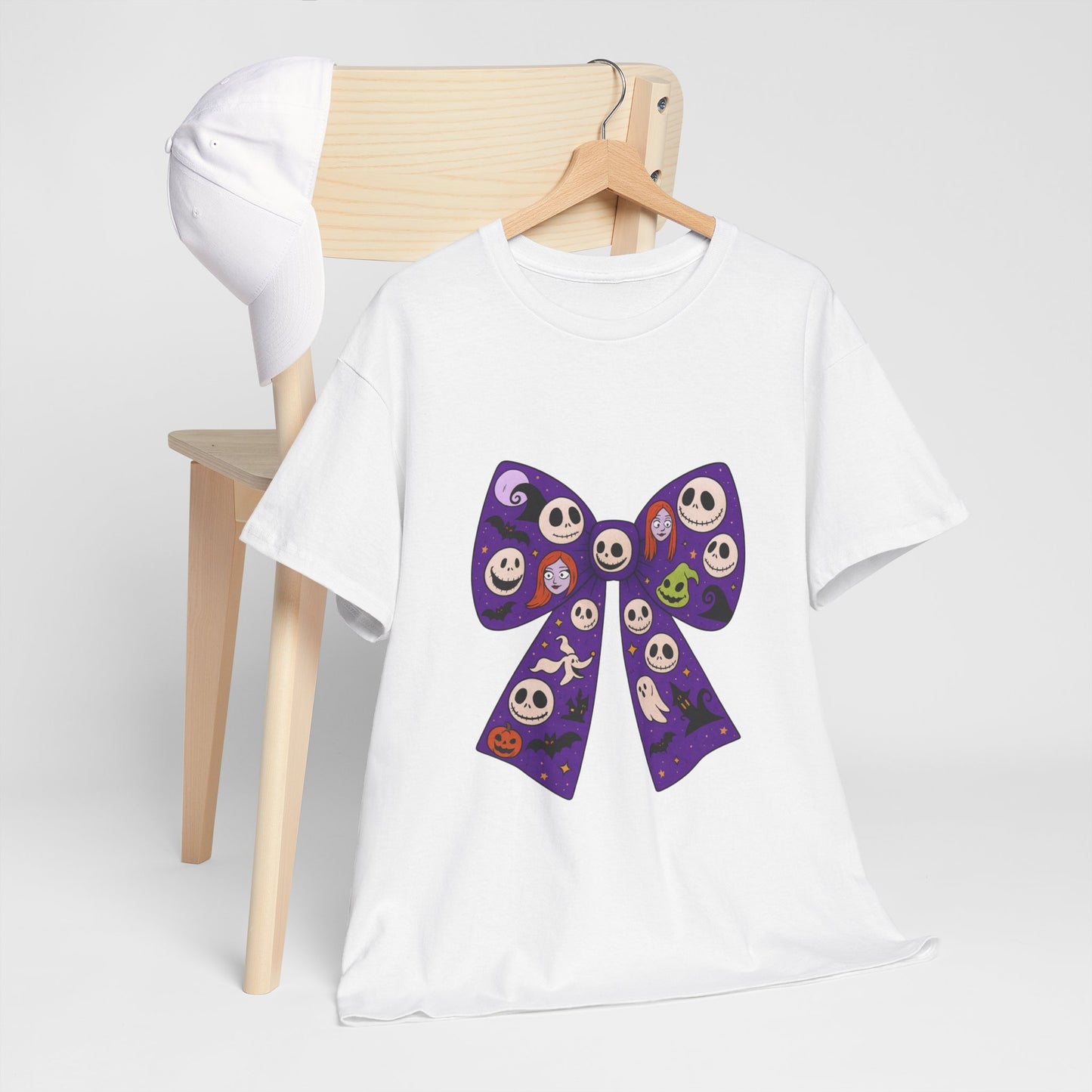 Halloween Themed Unisex Tee, Spooky T-Shirt, Cute Graphic Shirt, Gift for Halloween Lovers, Festive Casual Wear